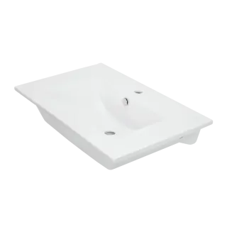 Раковина Sanita Luxe Quadro WB.FN/Quadro/75-C/WHT.G/S1 75 см